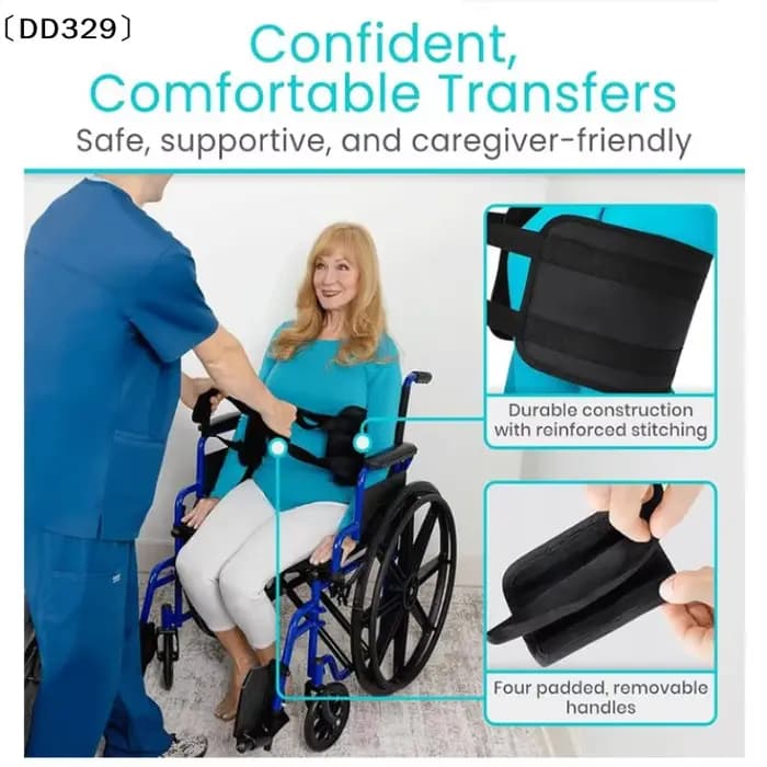 Sangle de transfert pour patient âgé