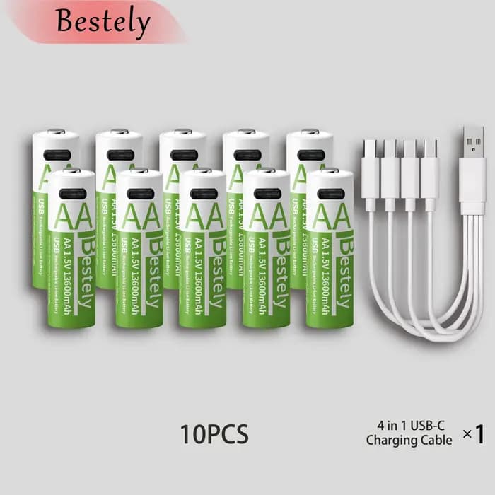 Batterie lithium rechargeable AA 1