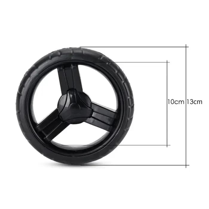 Roulette coordonnante pour fauteuil roulant