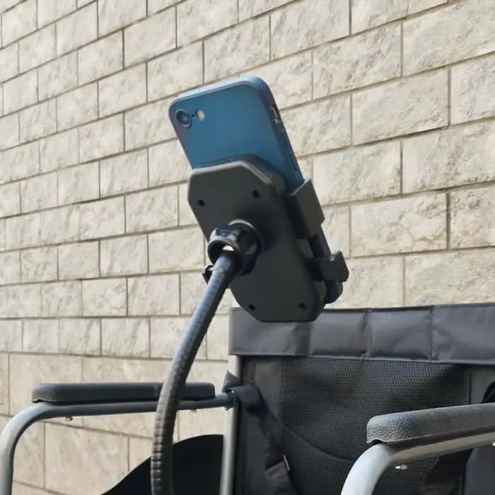Support de téléphone portable pour fauteuil roulant électrique