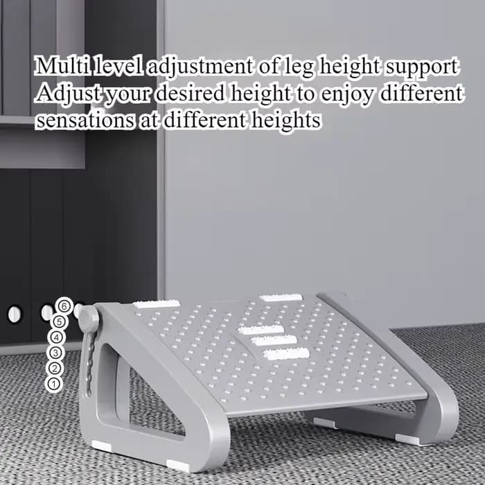 Repose-pieds réglable pour bureau, repose-pieds à pédale, support de jambe pour enfants, anti-éclatement, support de jambe Erlang