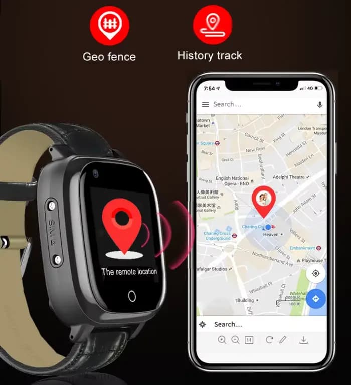 Montre connectée pour personnes âgées