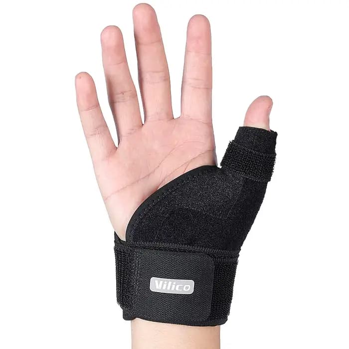 Attelle de soutien de poignet et de pouce Flexible