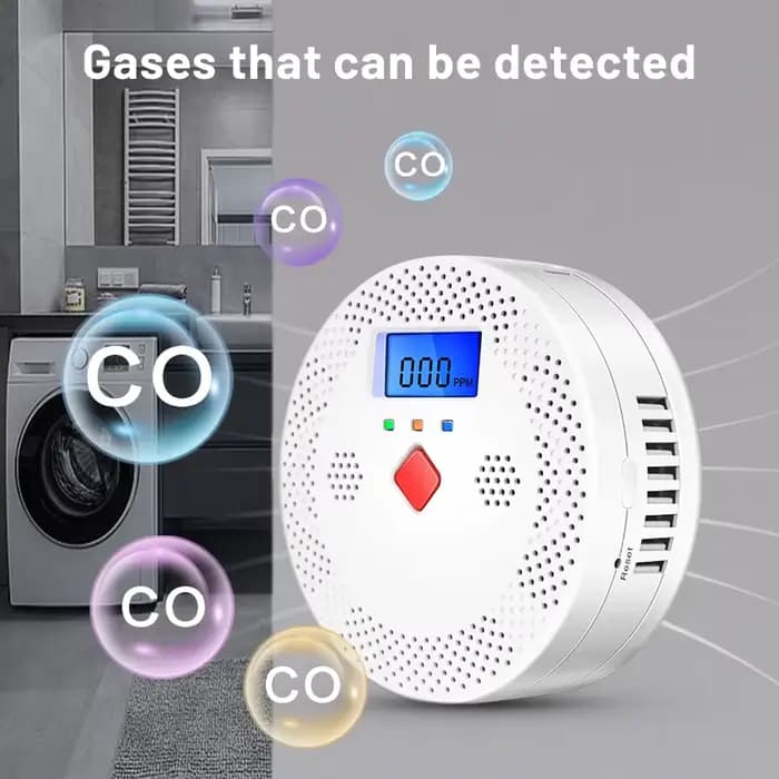 Détecteur de monoxyde de carbone intelligent Tuya