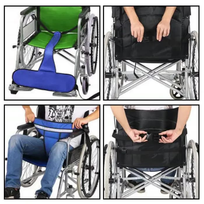 Ceinture de sécurité réglable pour fauteuil roulant