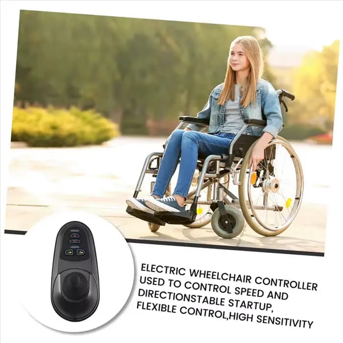 Contrôleur universel de manette de fauteuil roulant électrique 24V pour fauteuils roulants électriques