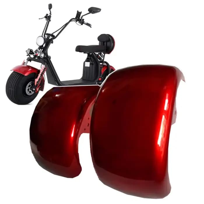 Pièces de Protection en plastique ABS pour roue avant et arrière de Scooter électrique