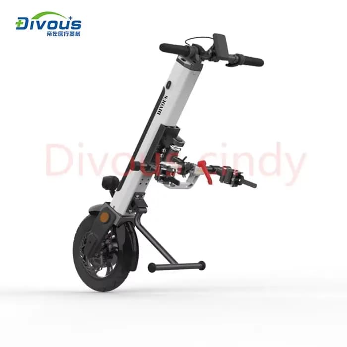 Vélo à main électrique pour fauteuil roulant