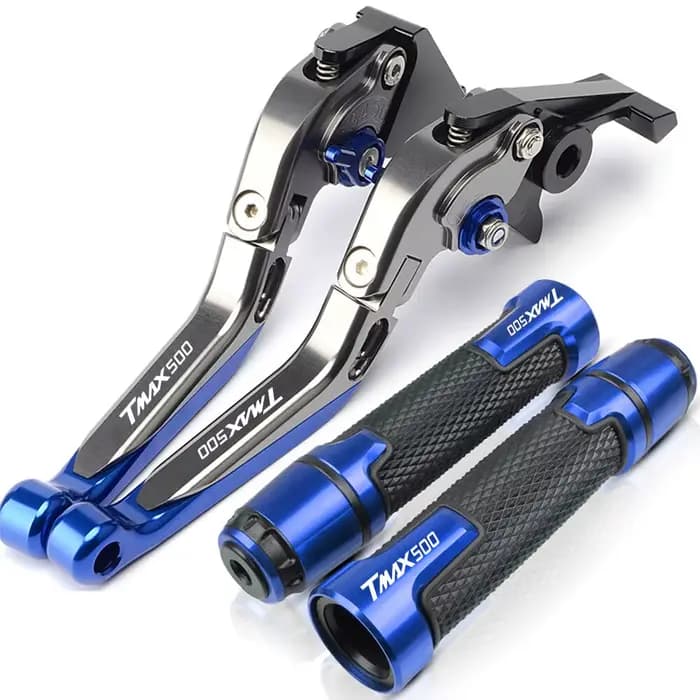 Leviers d'embrayage de frein moto pour YAMAHA TPrévention 500 T-MAX TMAX 500 2001 2002 2003 2004 2005 2006 2007 extrémités des poignées de guidon