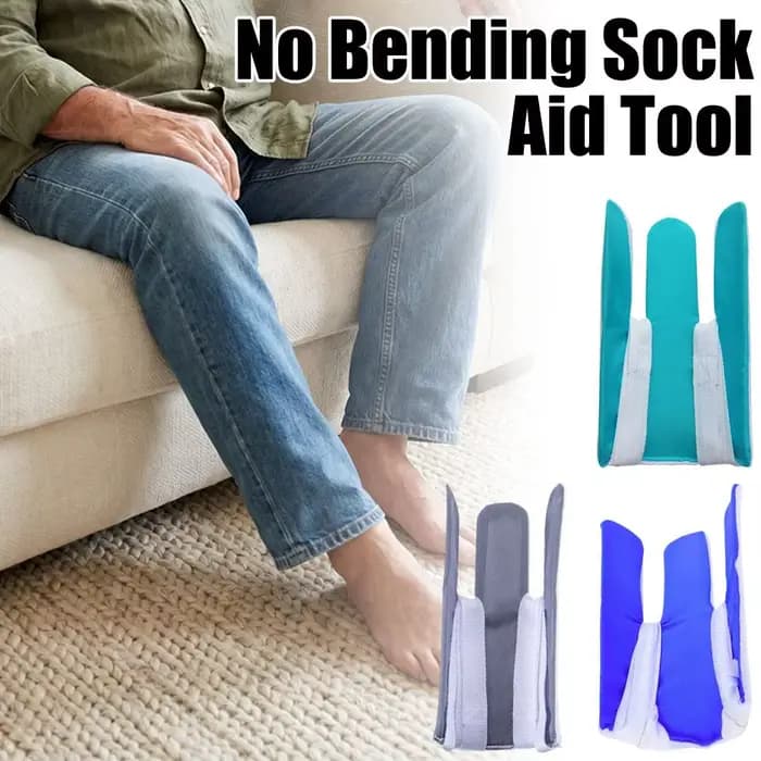 Aide à la pose des chaussettes
