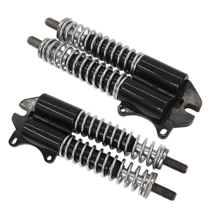 Amortisseur hydraulique de 10 pouces pour roue avant et arrière à double entraînement pour trottinette électrique
