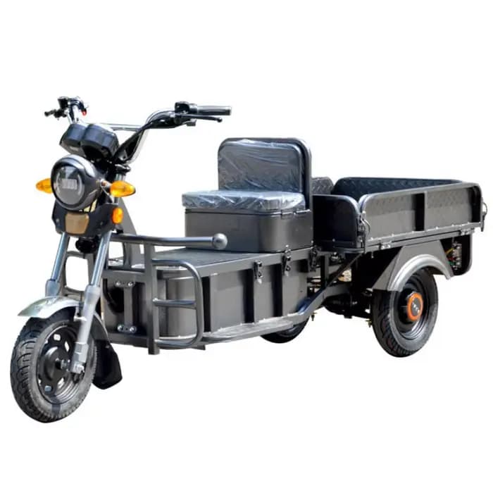 Scooter de mobilité électrique familial à 3 roues adulte tout Terrain pour les longs voyages Tricycle