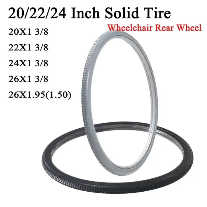 Pneu solide de 20/22/24/26 pouces 20/22/24/26X1 3/8