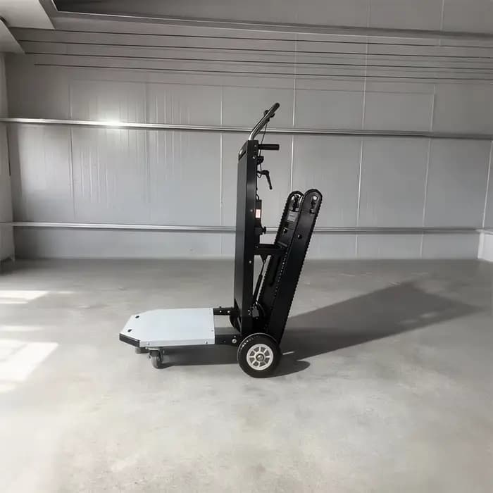 Chariot Électrique Pliant en Acier pour Escaliers