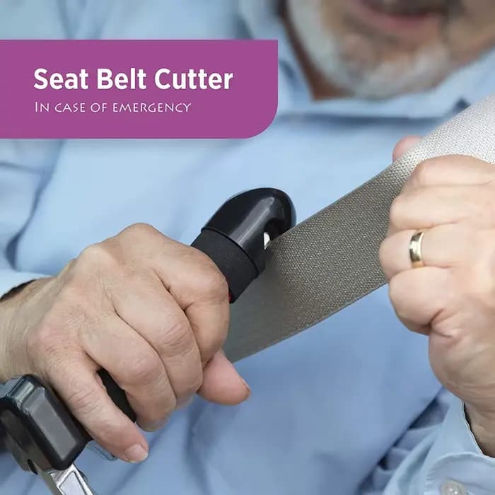 Coupe-ceinture de sécurité multifonctionnel