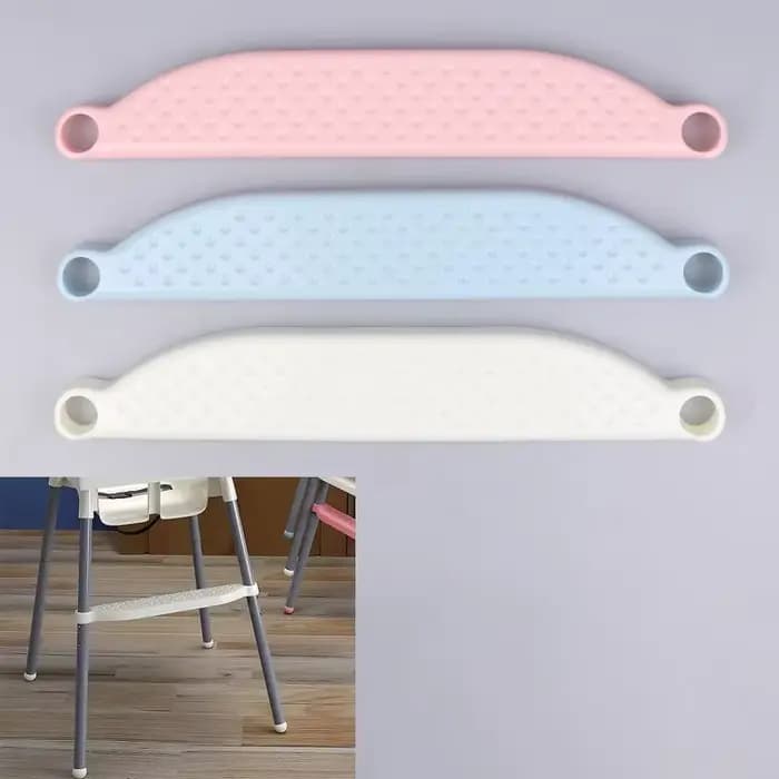 Repose-pieds antidérapant réglable en hauteur pour chaise haute de bébé à domicile, accessoires de support