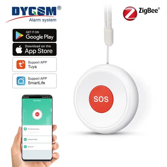 Tuya ZigBee SOS bouton d'urgence enfants âgés alarme aide