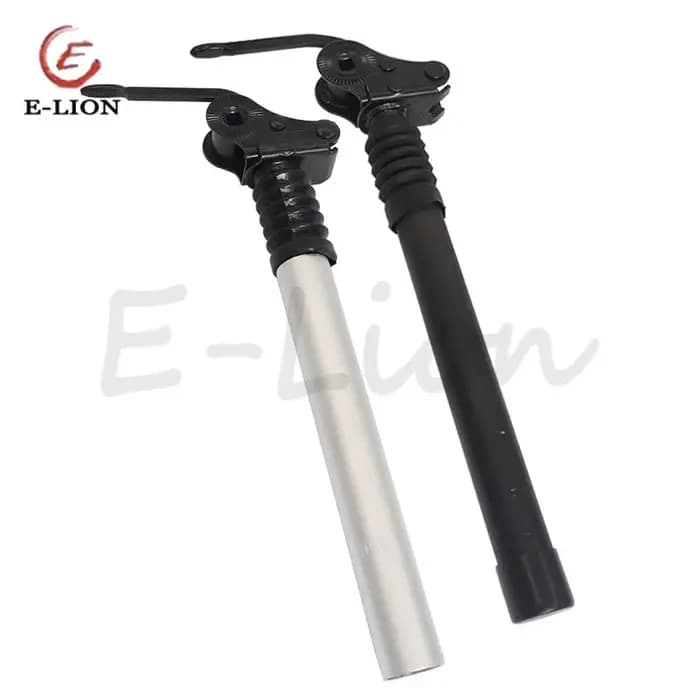 Accessoires pour scooter électrique avec tige d'amortisseur de siège