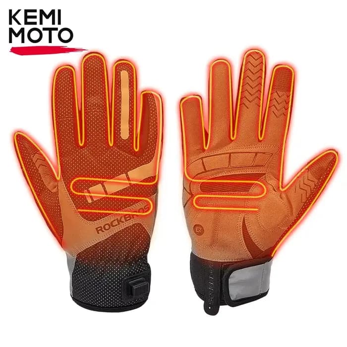 Gants chauffants d'hiver pour Scooter électrique