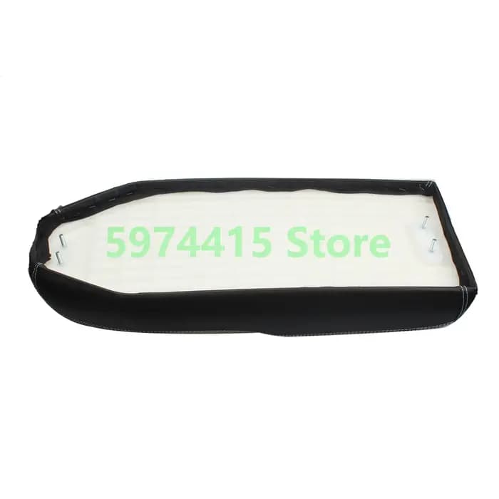 Grand siège plat souple à double coussin pour scooter électrique Citycoco