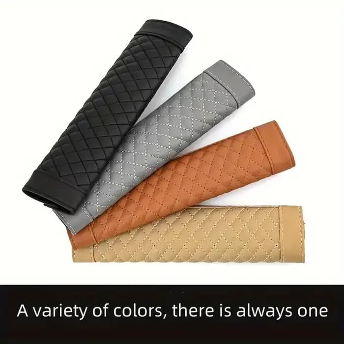 Kit de confort pour ceinture de sécurité de voiture, 1 pièce - Coussins de protection réglables, coussinets d'épaule doux pour une conduite ultime facilitée