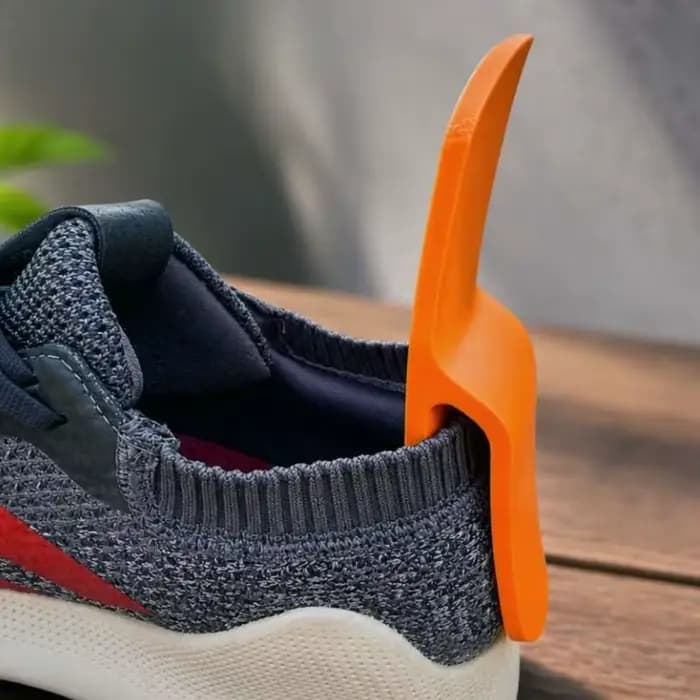 Chausse-pied allongé à long manche, outil d'aide à l'enfilage des chaussures, portable, pour usage domestique
