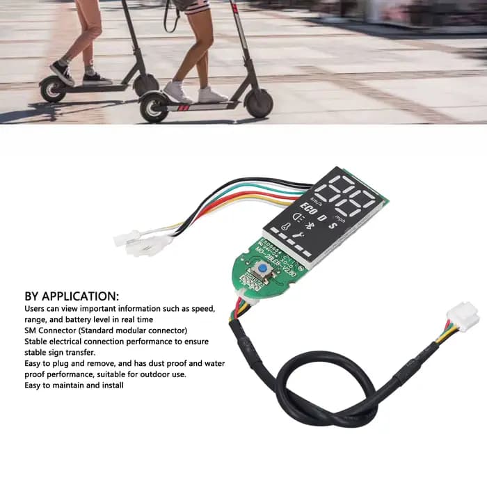Tableau de bord de Scooter électrique