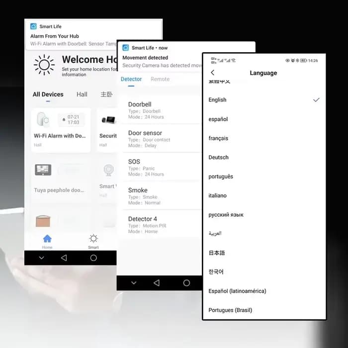 Topvico Tuya Bouton d'urgence WIFI pour personnes âgées