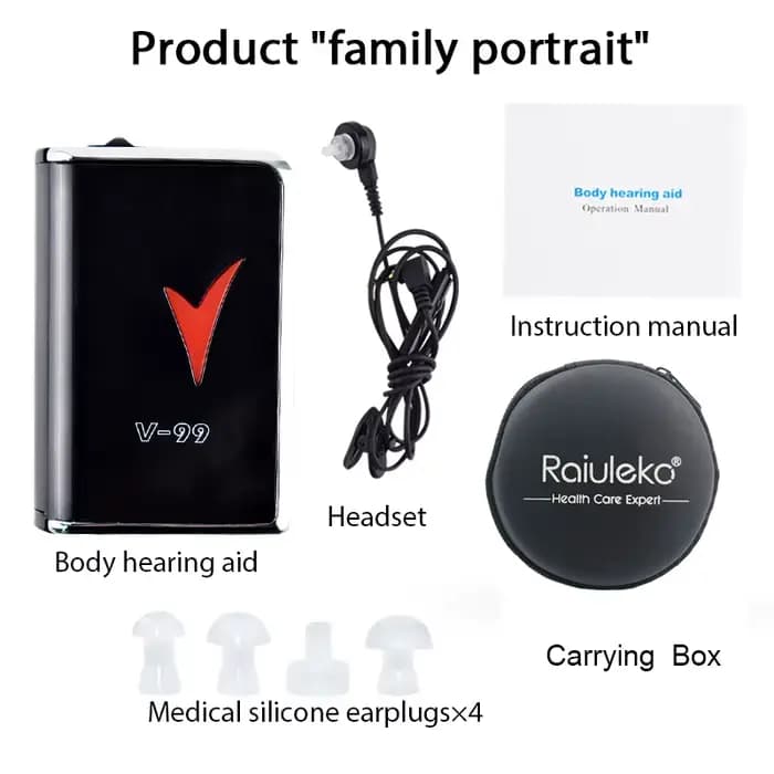 Prothèse auditive portable durable