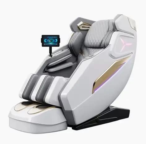 Fauteuil de massage de luxe haut de gamme Jingtop avec des méthodes de pétrissage et de pression d'air