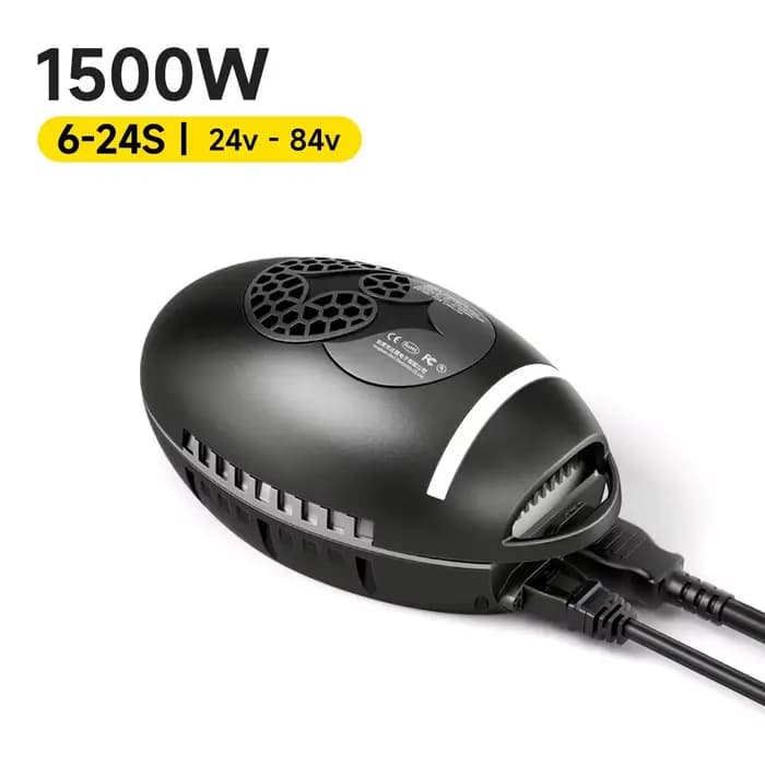 Chargeur de batterie universel pour fauteuil roulant électrique à tension réglable 1500W