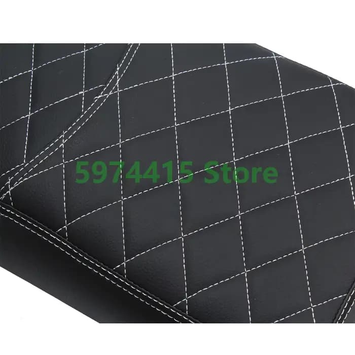 Grand siège plat souple à double coussin pour scooter électrique Citycoco