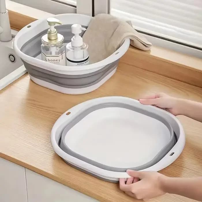 Bassin de bain de pieds pliable