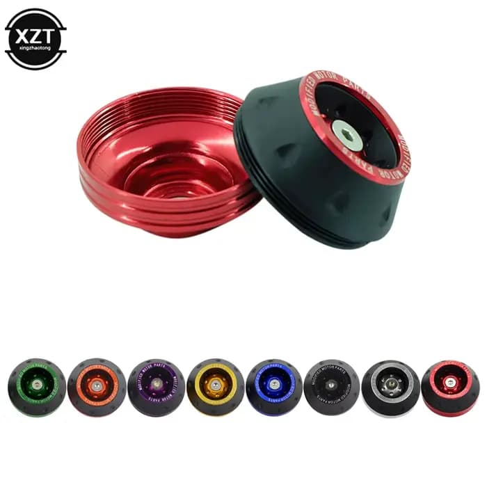 2 pièces moto Scooter Crash Protector roue Protection tampons avant amortisseur tasse curseurs pour Honda BWS