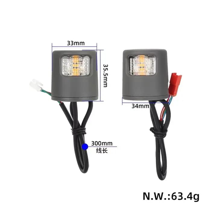 Clignotant lumière de sécurité pour Scooter électrique Xiaomi 4 Lite (2e génération) 2e