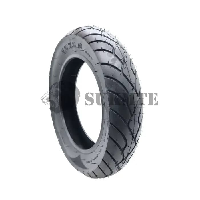 Pneu extérieur 12x3.0, roue pneumatique antidérapante de 12 pouces pour scooter électrique
