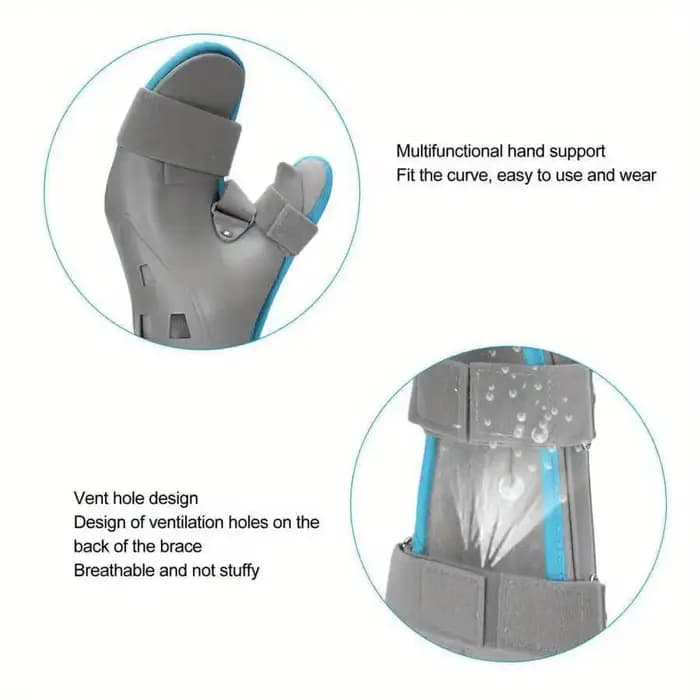 Attelle de poignet réglable pour fracture