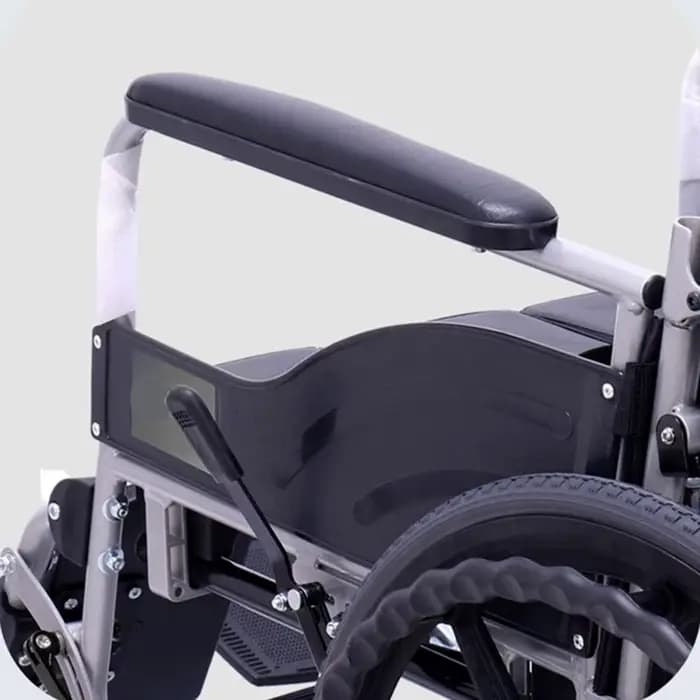 Remplacement d'accoudoir de fauteuil roulant en cuir éponge avec vis coussinets de bras