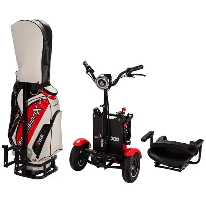 Scooter électrique adulte avec chariot de Golf 4 roues Scooters électriques 500W