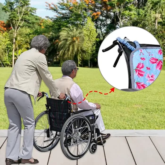 Coussin de siège de fauteuil roulant absorbant l'eau