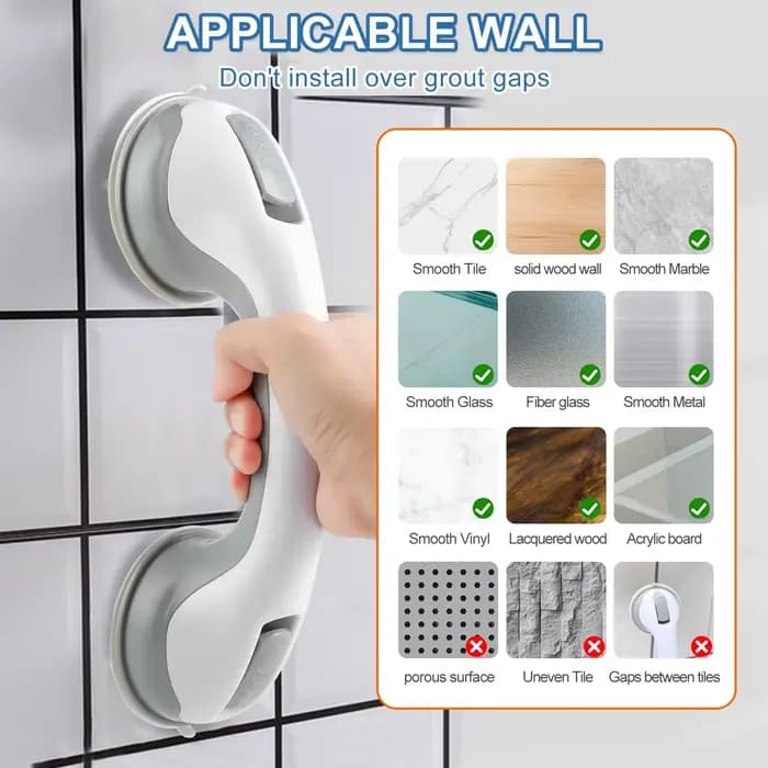 Poignées de douche barres d'appui pour salle de bain poignée