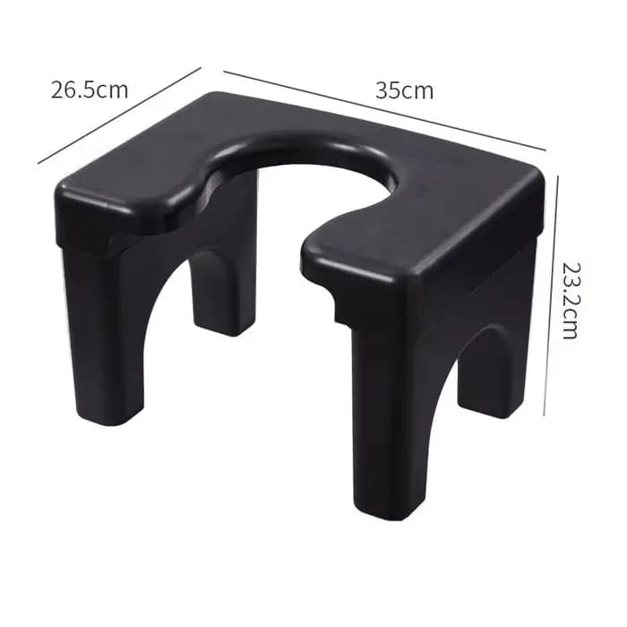 Chaise de toilette à accroupir antidérapante