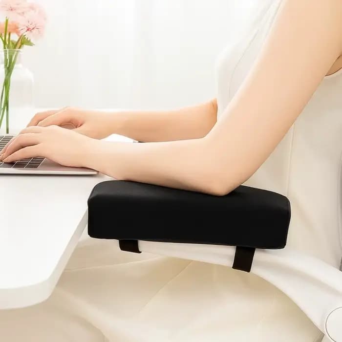 Coussinets d'accoudoir en mousse à mémoire de forme pour chaise de bureau, coussin de soutien du coude pour le soulagement de la pression des bras, housses universelles pour chaises de bureau