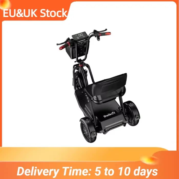 Scooter électrique à trois roues avec siège