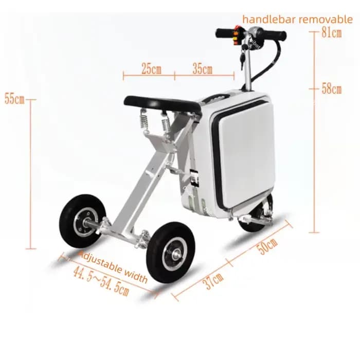 Valise de Scooter électrique de bagage de mode pour des adultes
