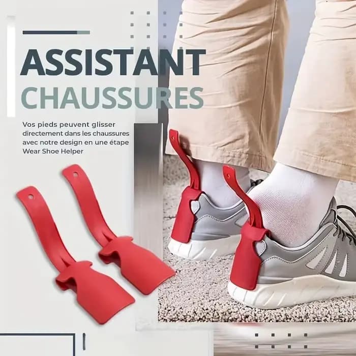 Aide à chaussures, aide à chaussures paresseuses
