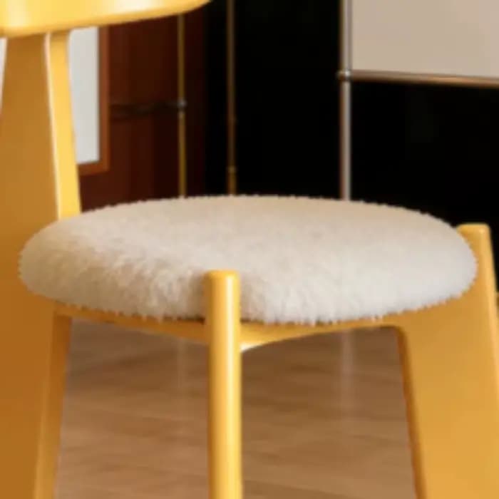 Chaise de salle à manger de luxe en bois pour bureau, mariages, événements modernes, fêtes de jardin, mobilier de salon