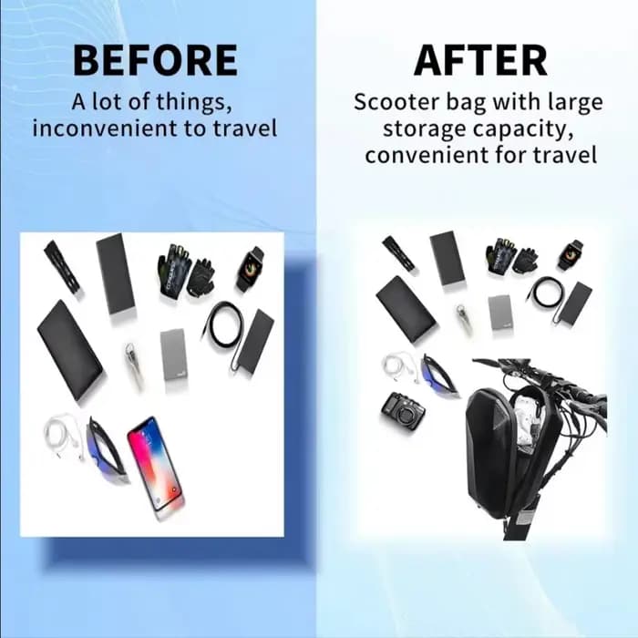 Sac de rangement pour Scooter électrique