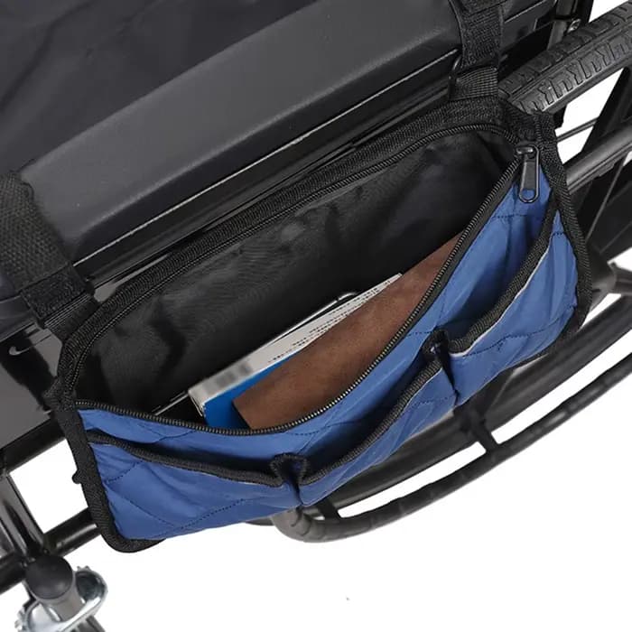 Sac d'accoudoir latéral pour fauteuil roulant