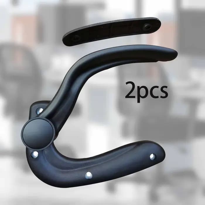 Pièces de rechange pour accoudoirs de chaise pivotante, accessoires ergonomiques en PP pour chaise de bar avec accoudoirs et usage domestique